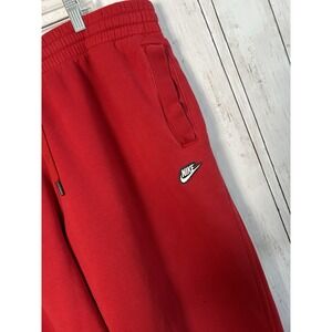 Men's Vintage Y2K Nike Baggy Sweatpants Red Wide Big & Tall
